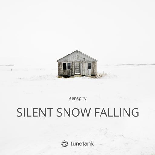 Silent snow falling